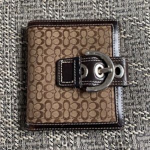 Coach Signature Bi-Fold Wallet